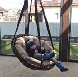 Подвесная садовая качеля, кокон, гамак, подвесное кресло, гойдалка