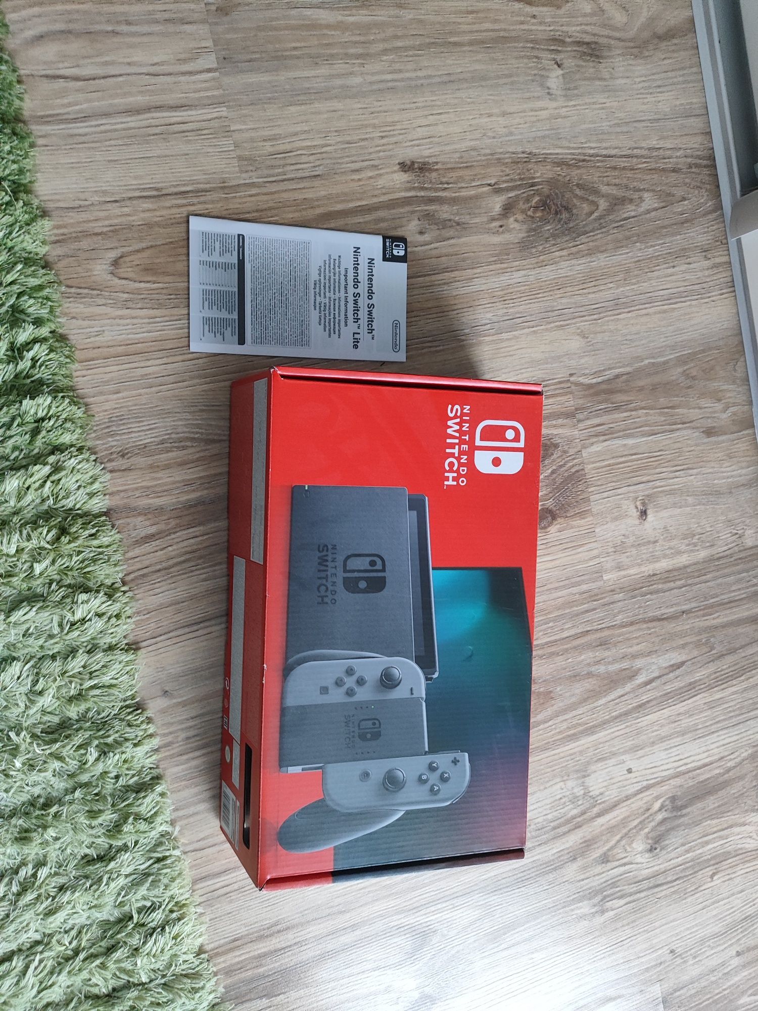 Nintendo switch kolor czarny +6 gier i dodatki