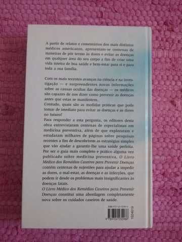O livro médico dos Remédios Caseiros para prevenir doenças