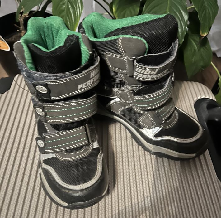 Buty chłopięce zimowe CORTINA ocieplane śniegowce