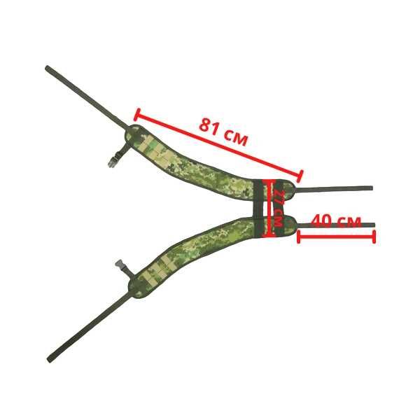 Плечеве кріплення (розгрузочна сістема) для пояса рпс