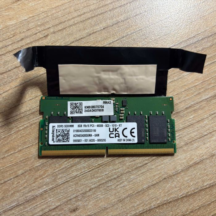 Оперативна Пам'ять Kingston 16GB DDR5 SO-DIMM