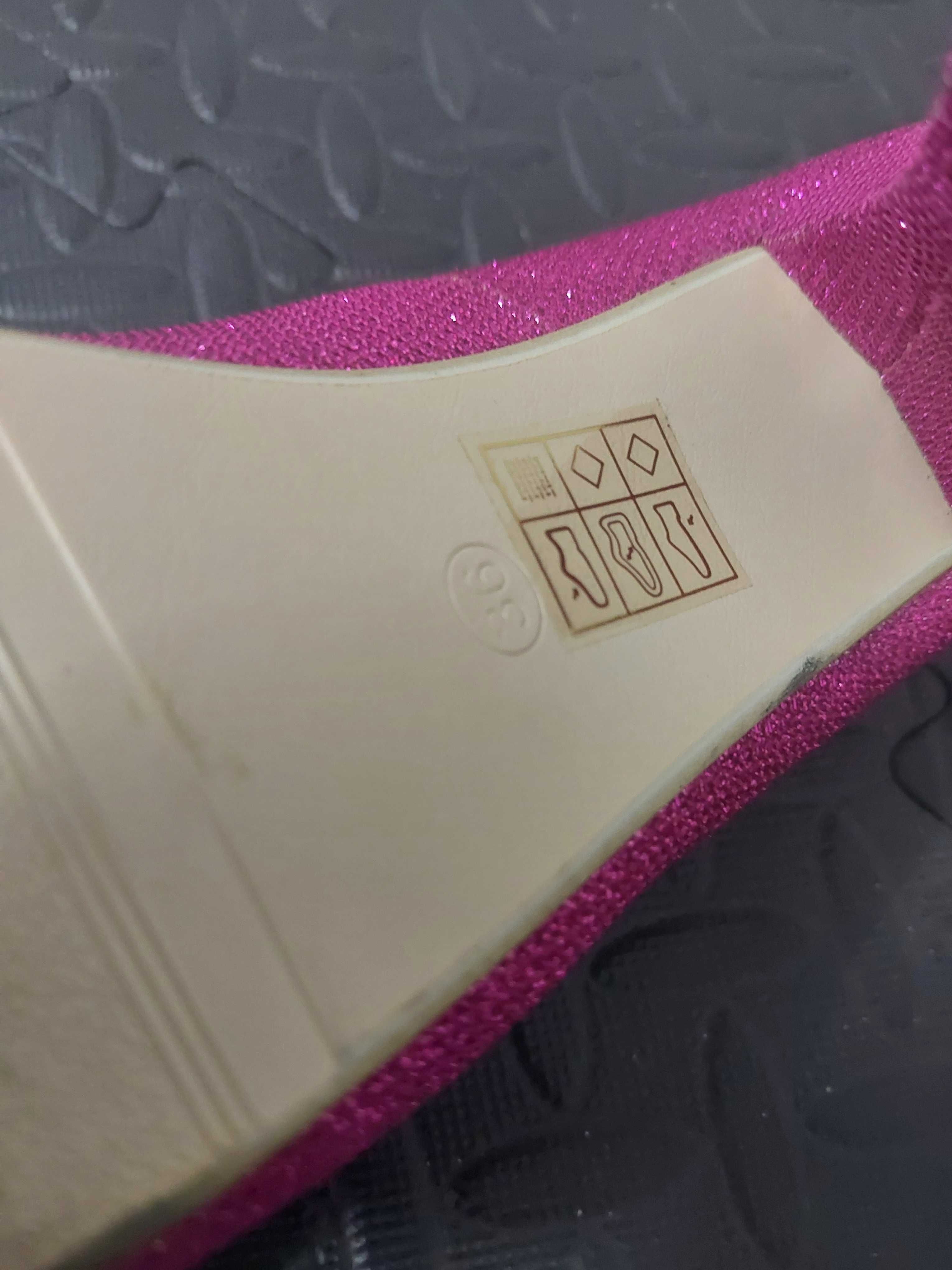Sapatos Altos Rosa