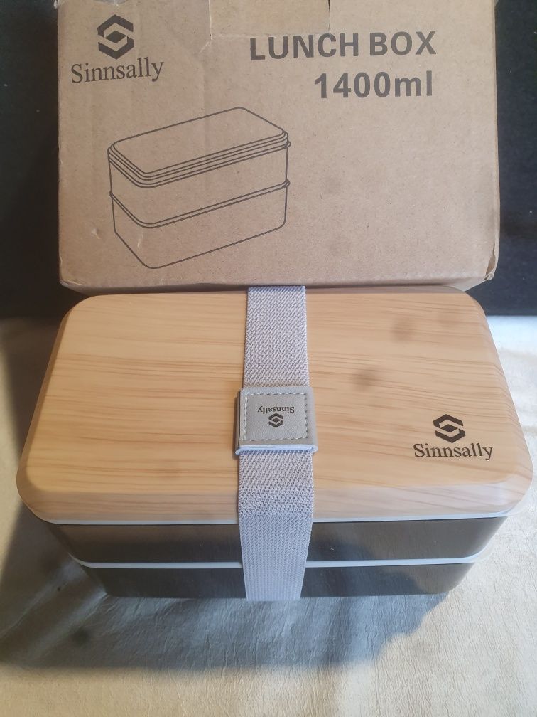 Oryginalne pudełka na kanapki Bento Box Pojemnik Przegródka na pakiety