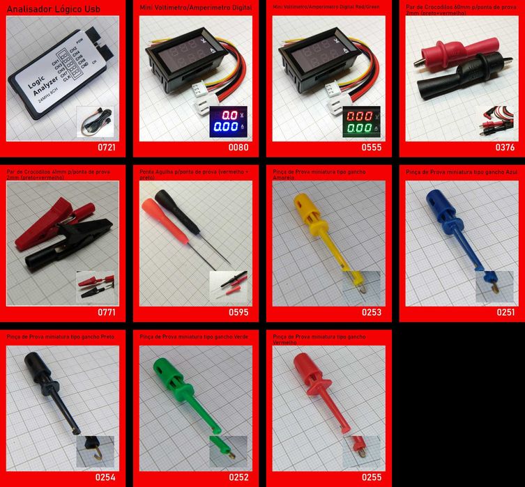 Instrumentos de teste e Medida