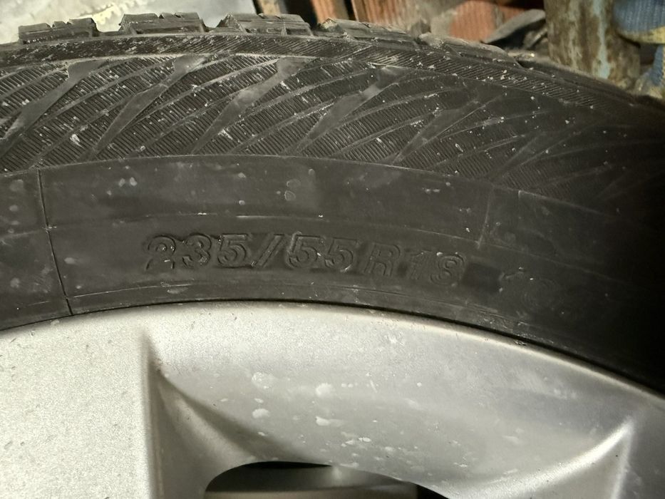 Тітани титани диск bmw f10 f11 5/12018 резина Yokohama шип 235/55/18