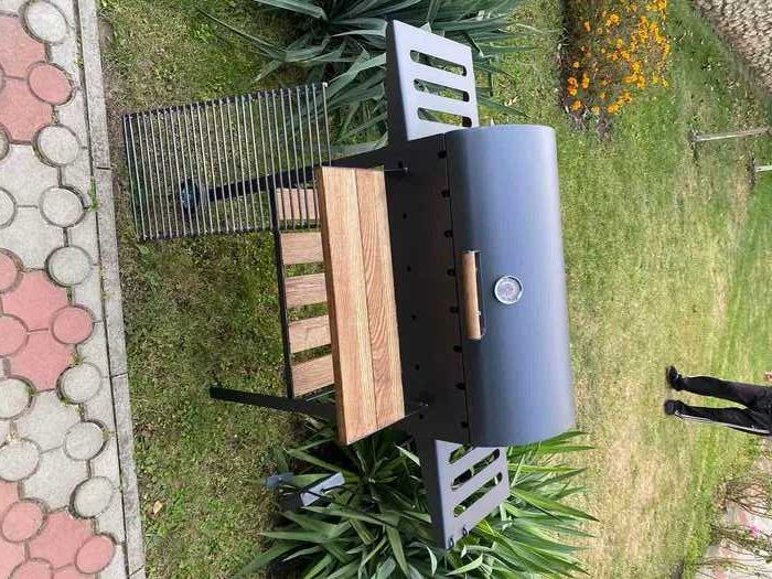 YAKISNIY!Grill-grill z metalową pokrywką 4 mm MOCNY!