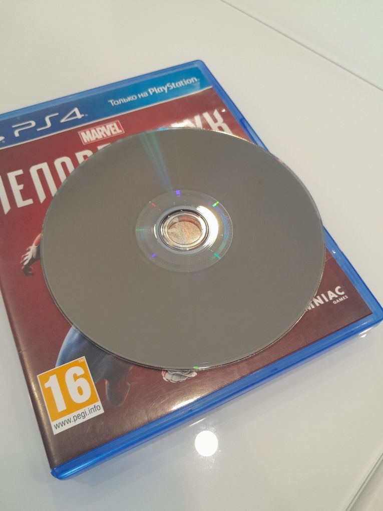 Диск Spider-man ps4