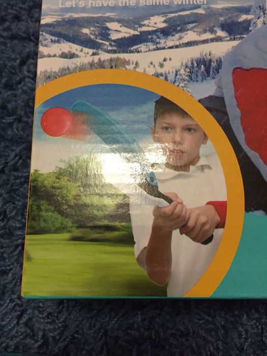 Снежкомет 2в1  пластмасса