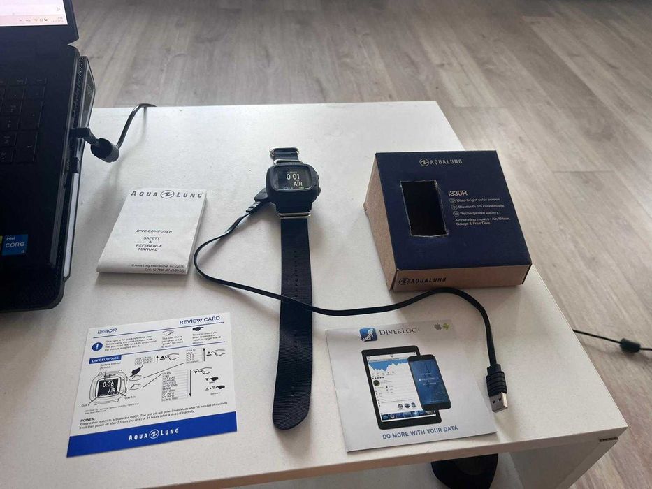 Aqualung i330r Komputer nurkowy - jak nowy