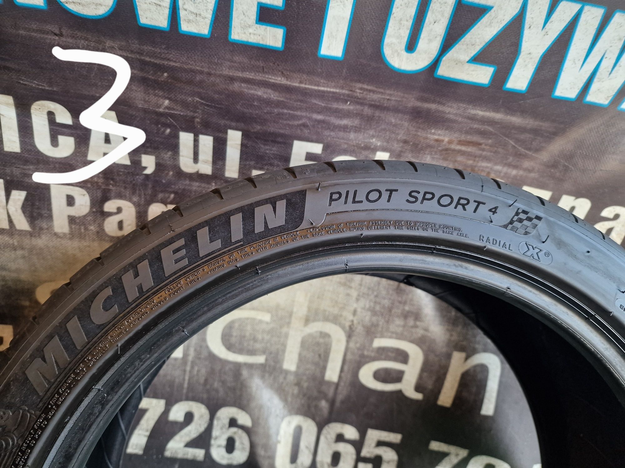 Opony letnie 215/45/18 Michelin Pilot sport 4 Komplet 6.7mm