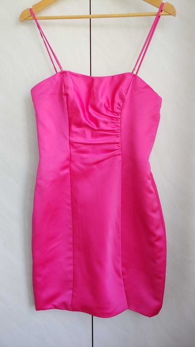 Сатиновое платье, выходное платье, атласное платье, Alfred Angelo