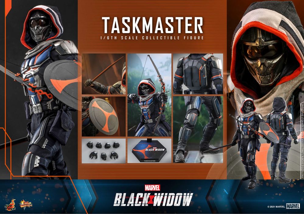 Фигурка 1/6 hot toys mms 602 BLACK WIDOW – TASKMASTER