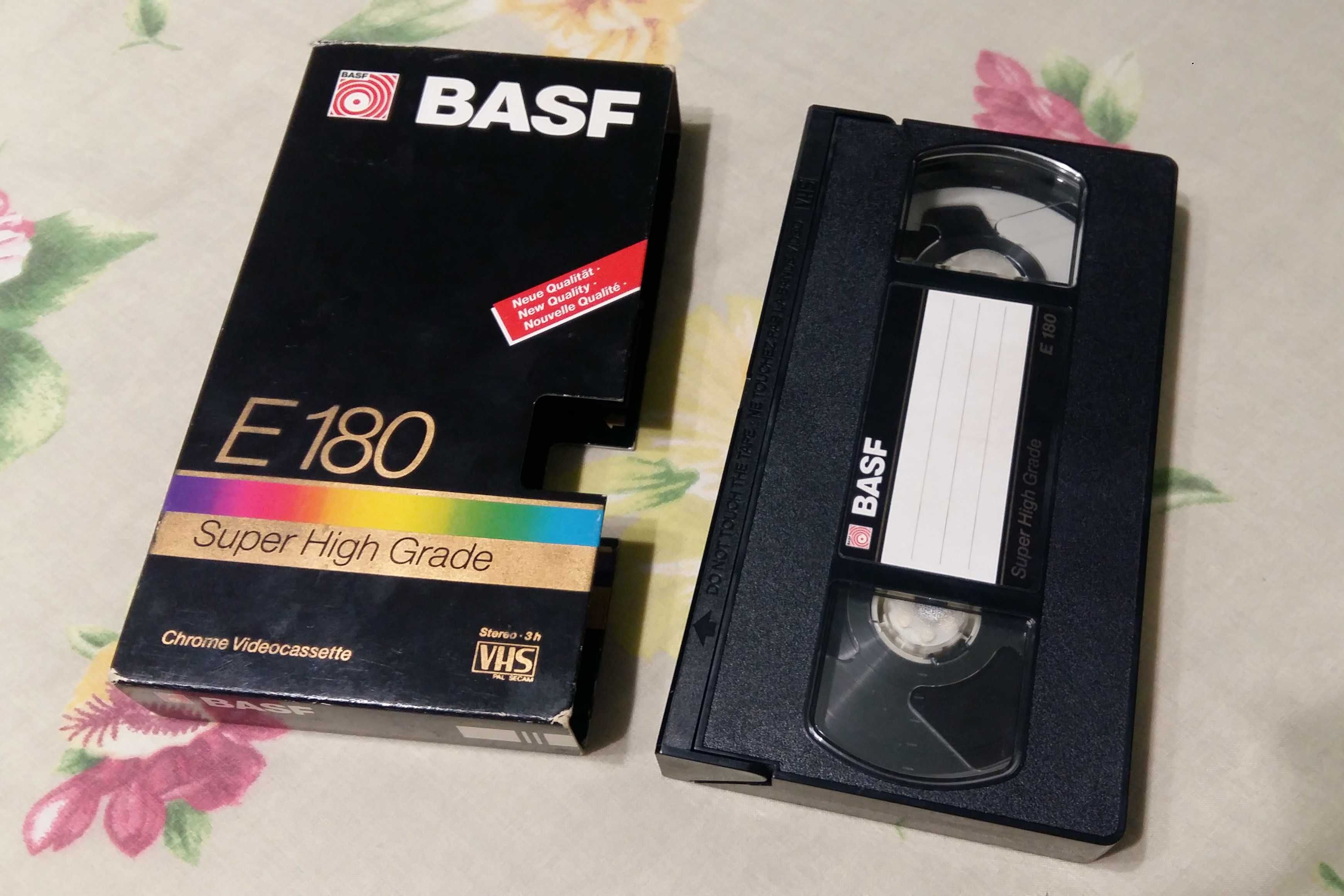 Видеокасcеты VHS SHG, VHS BASF на основе хромдиоксид