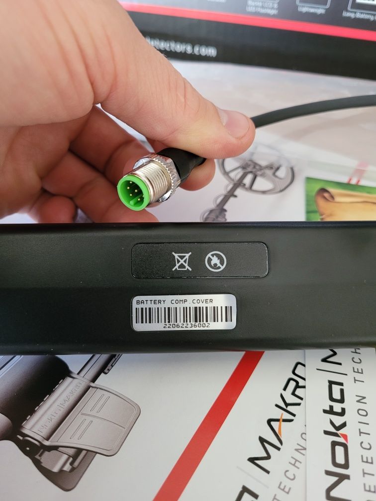 Аккумулятор Li-Po 3.7v 5500 mAh для Nokta Makro Legend