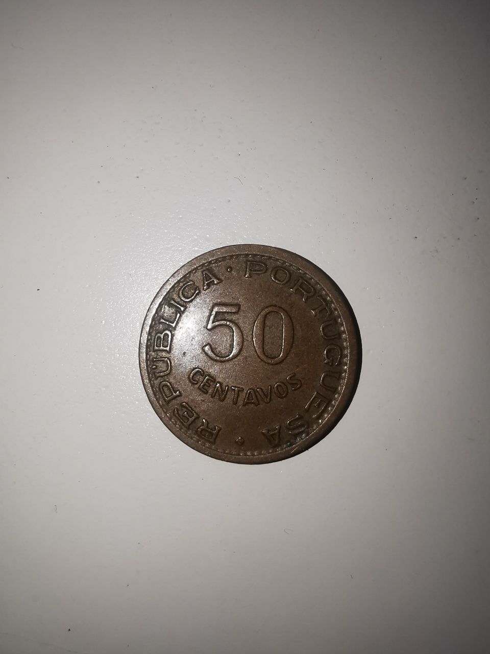 Moeda 50 centavos Angola