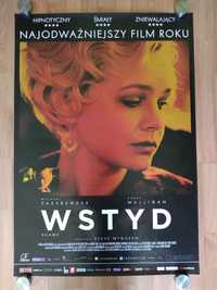 Plakat filmowy WSTYD/Steve McQueen/Oryginał z 2012 roku.
