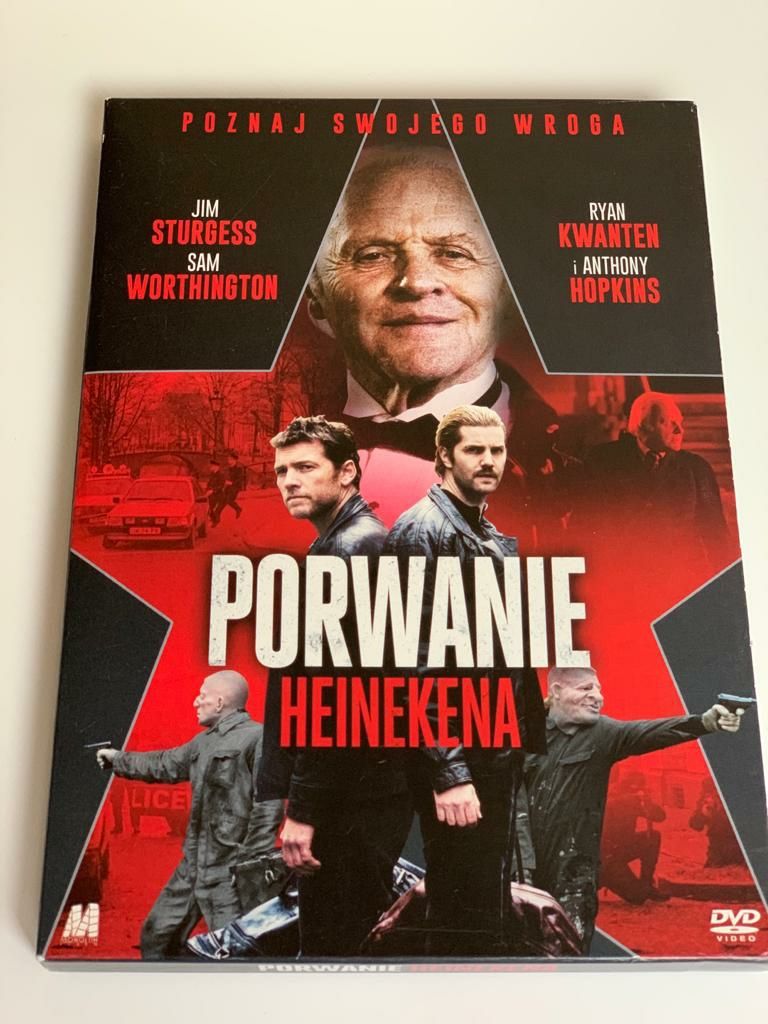 DVD Porwanie Heinekena. Z A. Hopkinsem. Na faktach.