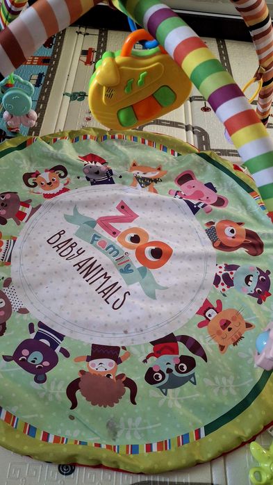 Музичний дитячій розвиваючий килимок