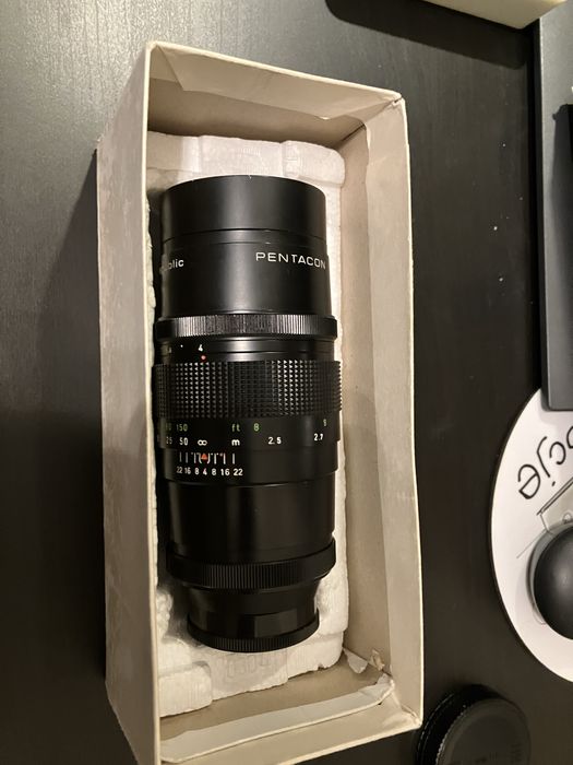 Obiektyw pentacon 200 mm/4 gwint m42