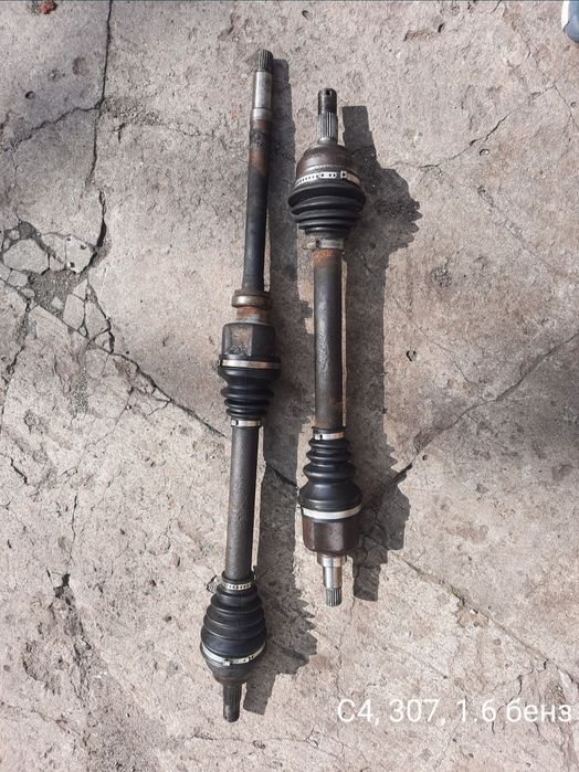 Полуось правая, левая Citroen C4, C2, C3, Peugeot 206, 307, 308, 207