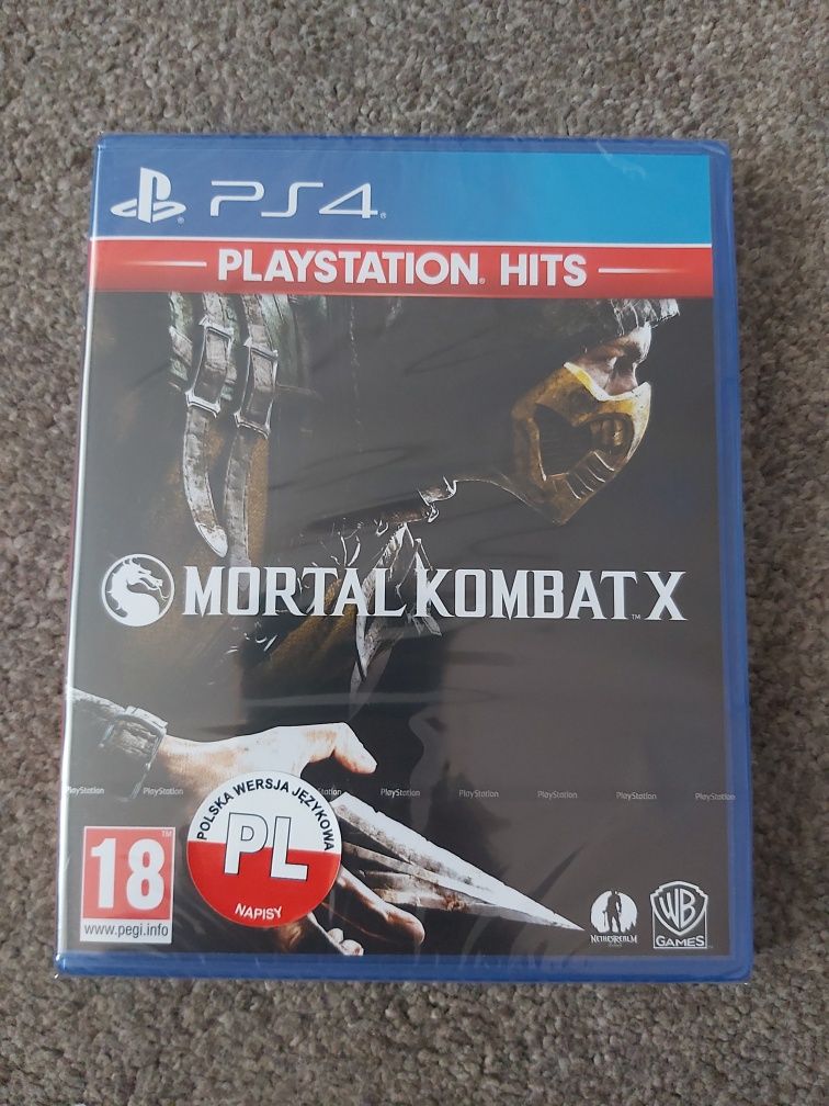 Mortal Kombat X PL NOWA ps4