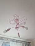Lampa sufitowa motylek