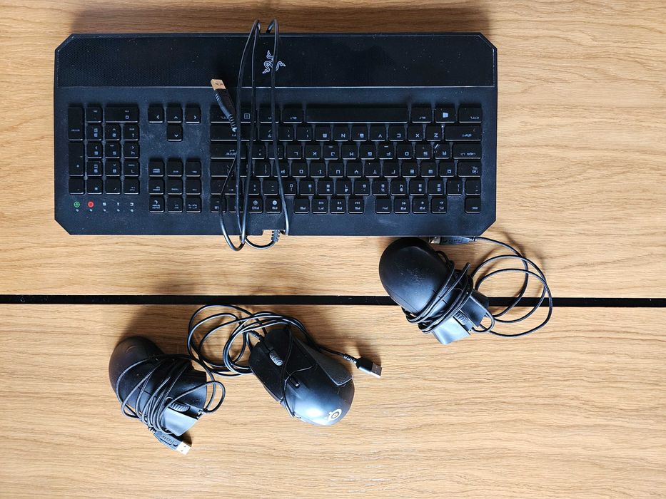 Myszki + Klawiatura RAZER