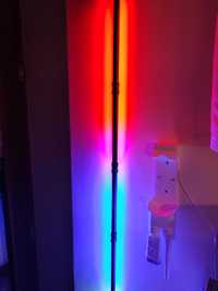 Lampa narożna LED RGB 180cm sterowanie WiFi + pilot jak nowa Tuya