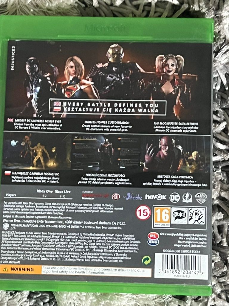 Gra xbox one injustice 2