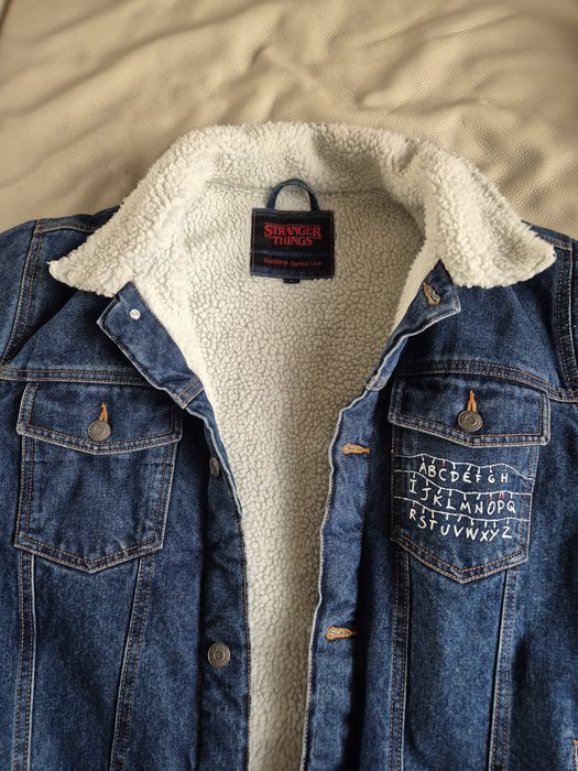 Джинсова утеплена куртка