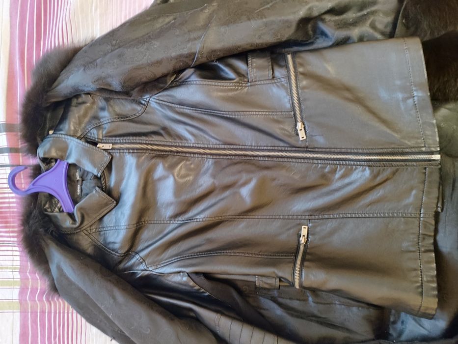 Жилетка з песця довга 48-50розмір.