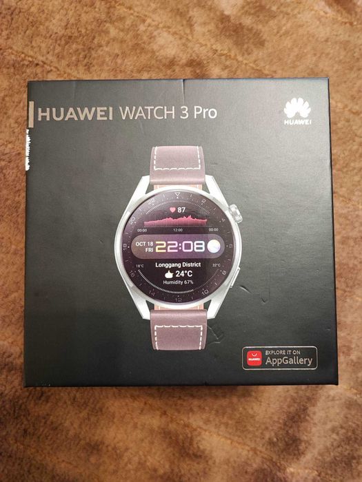 Huawei Watch 3 Pro 48mm komplet/idealny/gwarancja rok czasu.