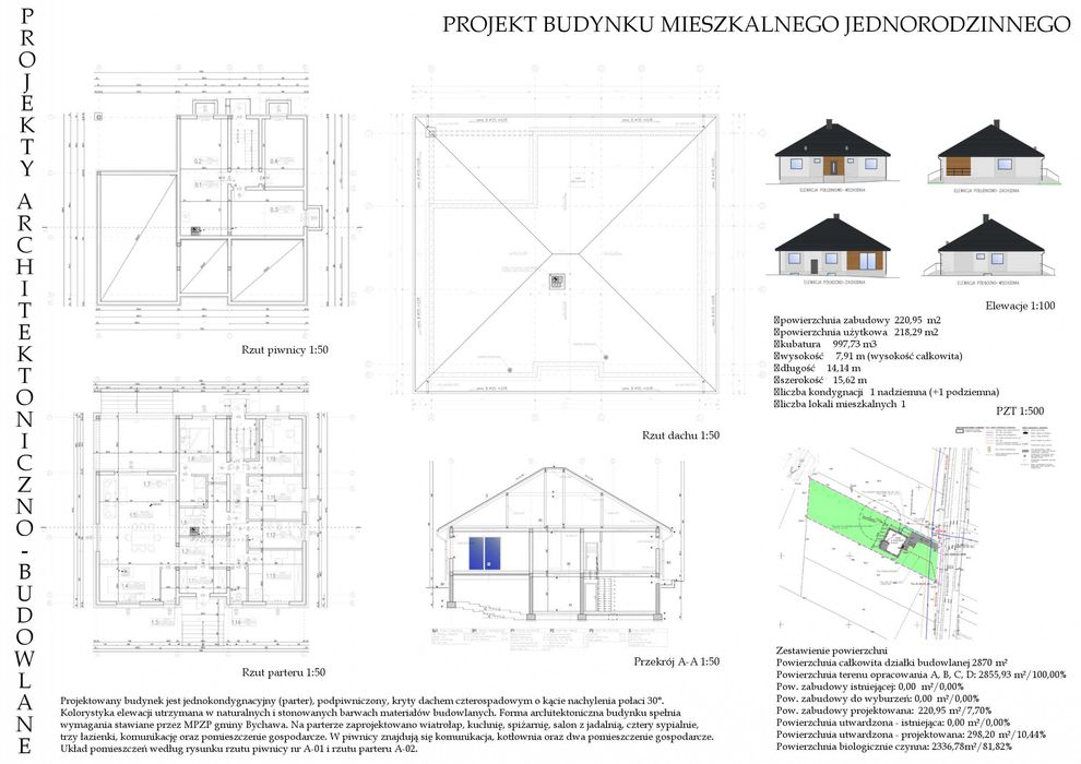 Usługi projektowe w zakresie architektury i wnętrz
