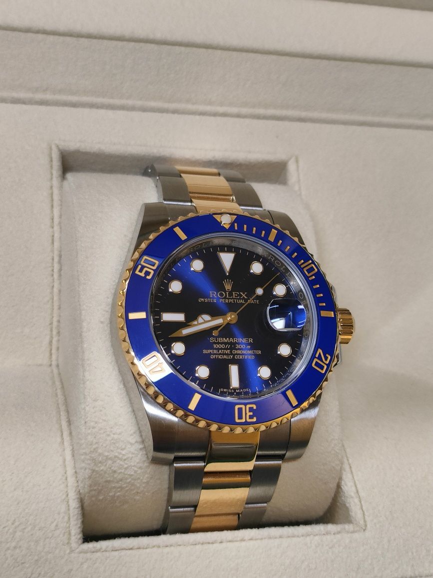 Rolex Submariner Date 40mm Złoto Stal