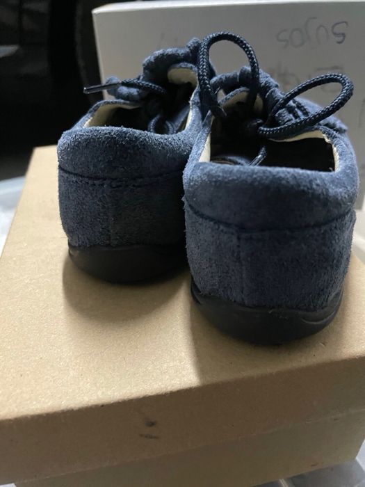 Sapatos unisexo cor azul