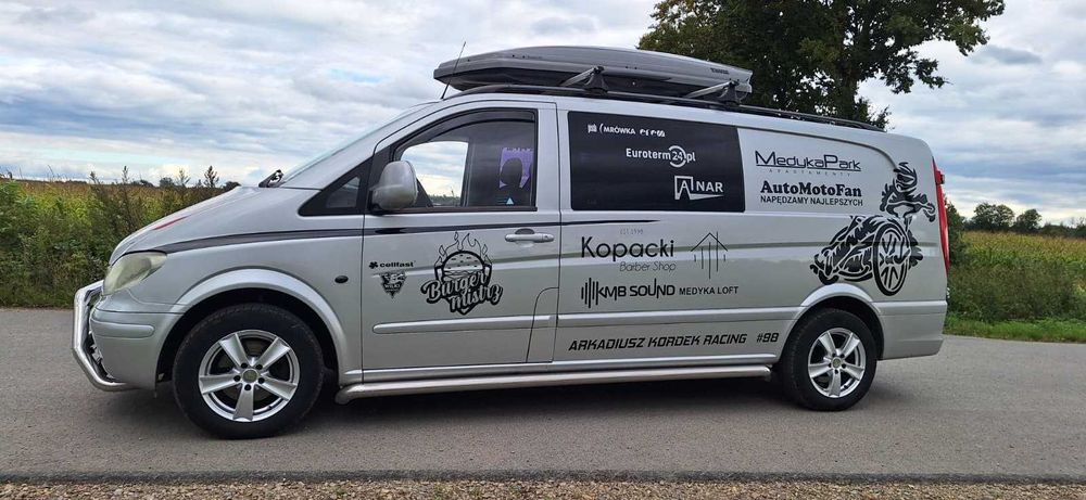 Mercedes Vito Super Stan!! zabudowany  Sporty Motorowe