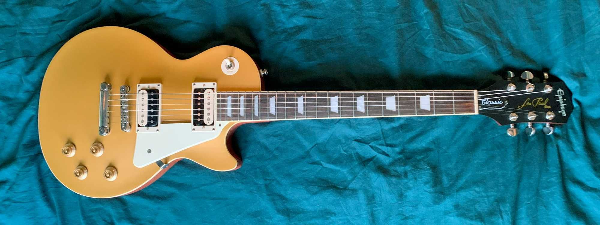 gitara Epiphone Les Paul LP Gold Top Classic
