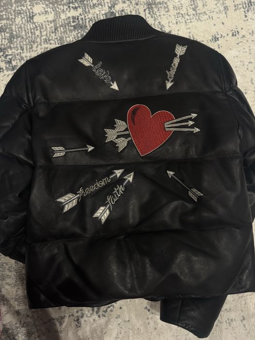 Кожаный Пуховик Red Valentino оригинал