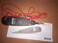 Электромонтажный инструмент кроссировочный нож VS-TOOL (произ-во R&M)