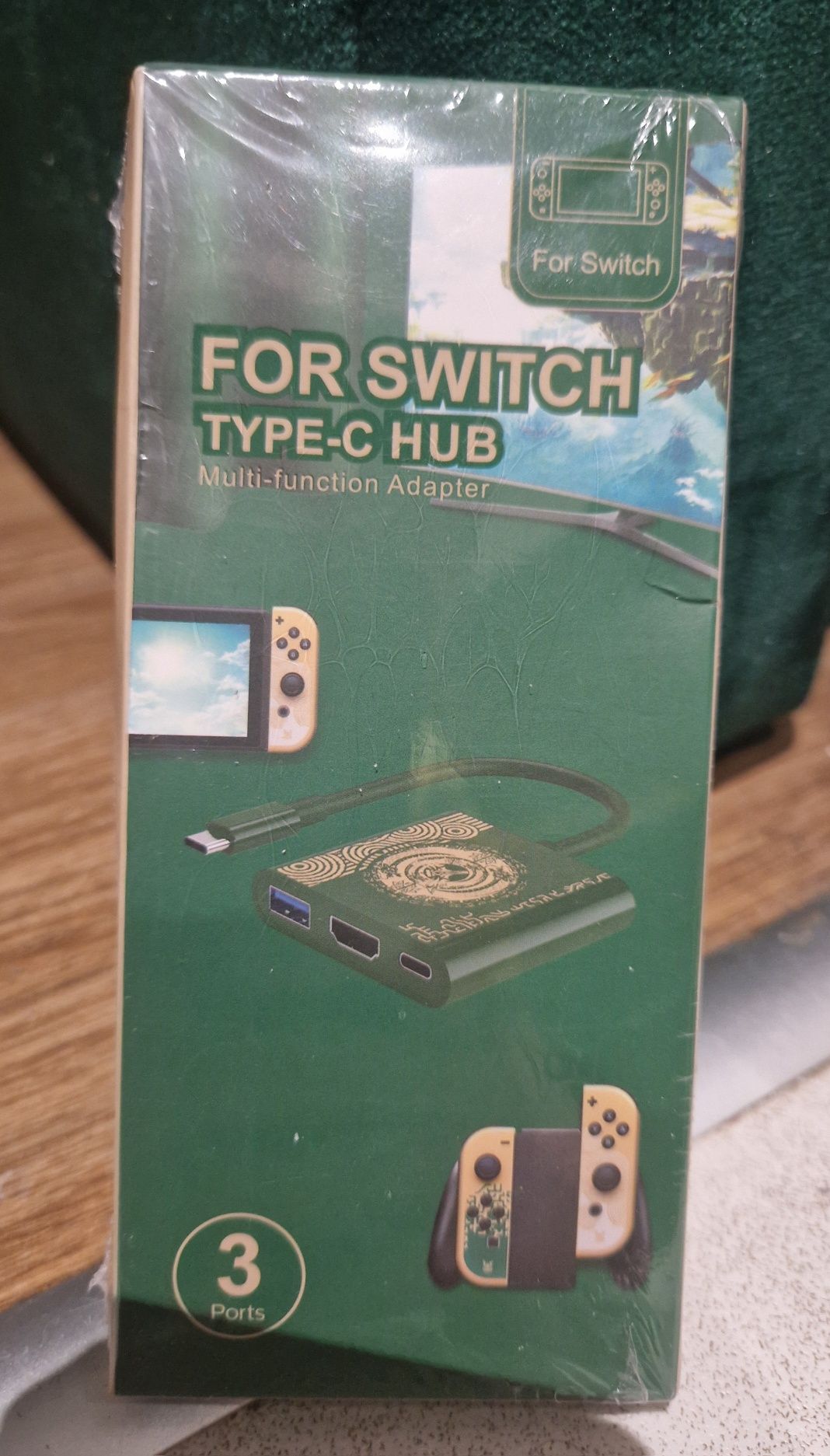 Stacja dokująca Nintendo Switch Hub 3w1 Zelda Edition