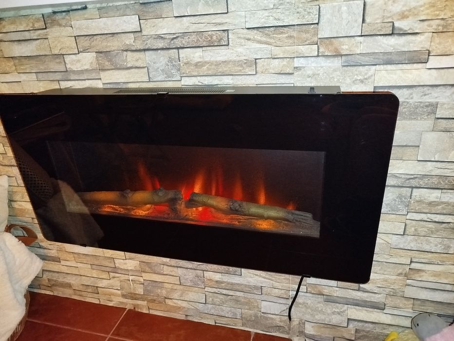 Lareira elétrica 2000wts como nova