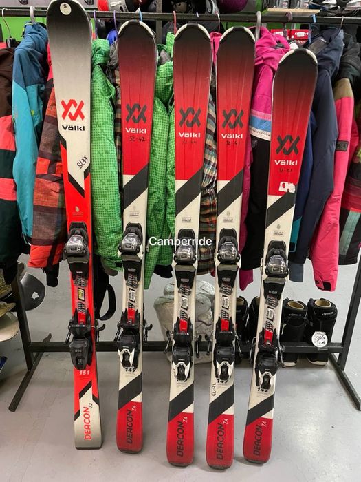 Лижі вживані роздріб Salomon, K2, Head, Fischer, Volkl, Rossignol