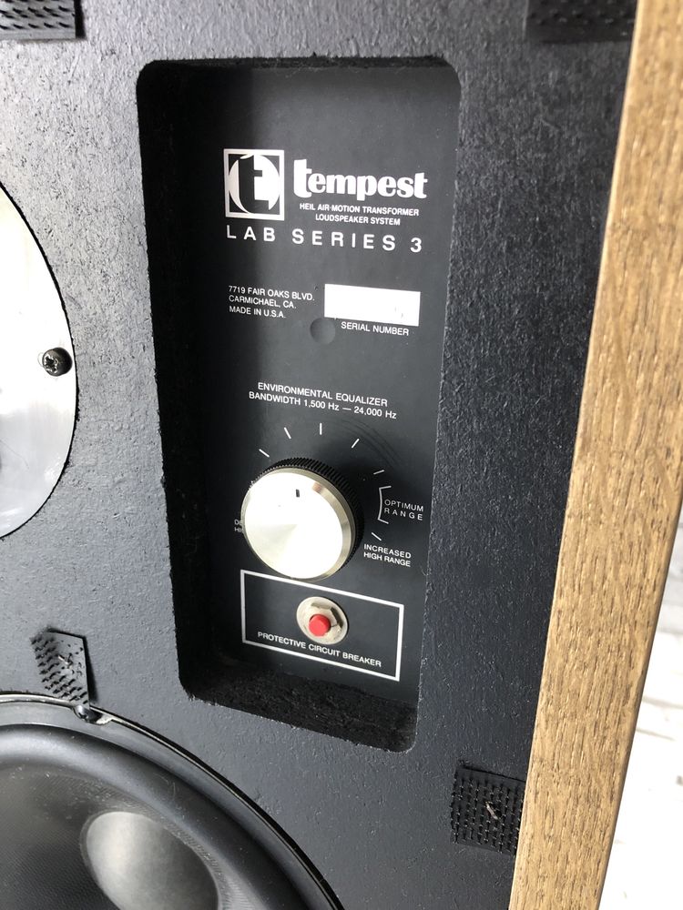 Kolumny Tempest Lab series 3  USA