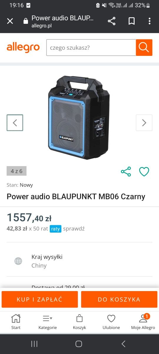 Głośnik blaupunkt