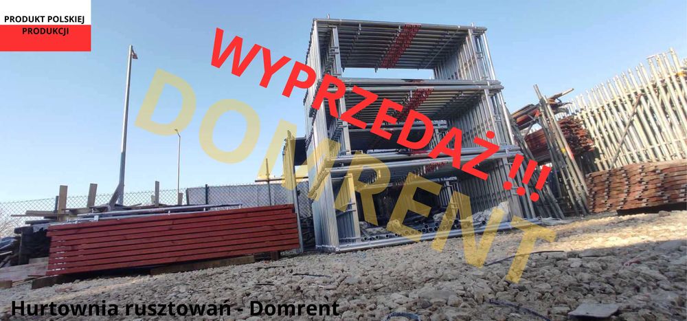 Rusztowanie nowe Plettac, najtańsze !!!