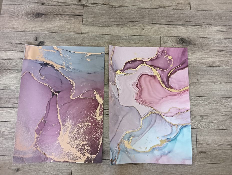 Złote plakaty 50x70 cm