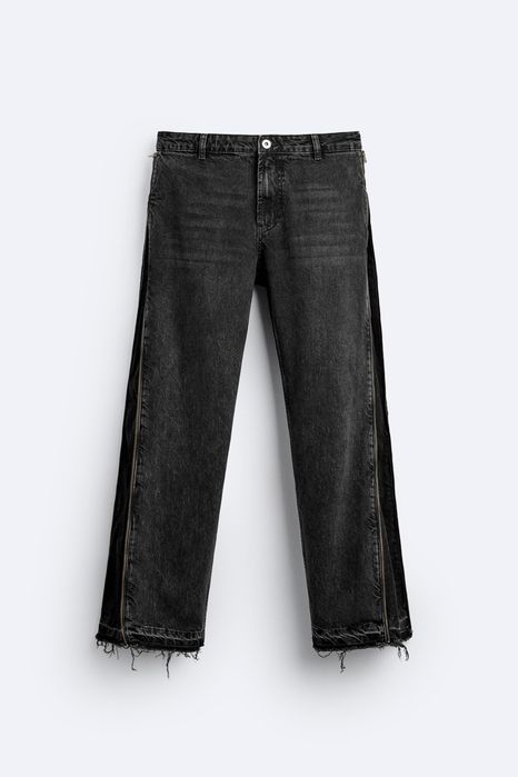 Мужские джинсы Zara на молниях