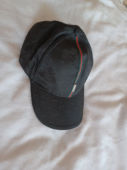 Czapka z daszkiem logo Gucci regulowana