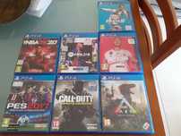 Vários jogos PS4